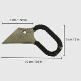 440C Straight Knife Dimensions