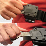 DoubleJ Belt Clip and knife