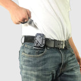 Pulling Knife from DoubleJ Belt Clip
