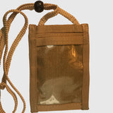 Tan Badge Holder Front