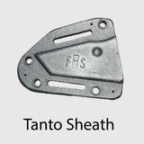 Tanto Sheath Labeled