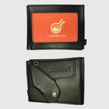Wallet front and back view